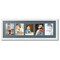 ArtToFrames Collage Photo Picture Frame with 5 - 5x7 inch Openings, Framed in White with Over 62 Mat Color Options and Plexi Glass (CSM-3966-152)